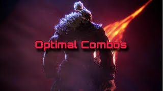 SF6 Akuma Optimal Combos [upl. by Burnie709]