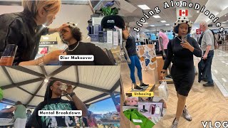 Living Alone Vlog Mental Breakdown Dior Makeover Demonetized Calvin Klein Perfume Unboxing  BBQ [upl. by Althee]