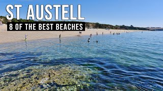 ST AUSTELL Best BEACHES  Cornwall 4K video [upl. by Crysta]