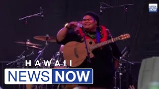 Iam Tongi performs to huge crowd at homecoming concert [upl. by Cassy289]