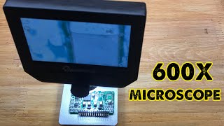 Cheap 600X microscope [upl. by Nnaer]