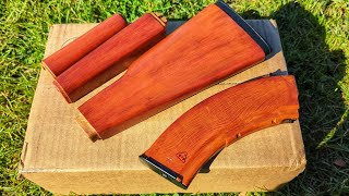 Zastava Zpap M70 Surplus Wood Bakelite Orange Finish Example AK AKM M77 M90 [upl. by Doig180]