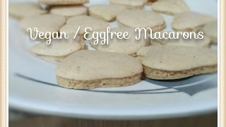 Vegan  Eggless Macaroons [upl. by Gnolb351]