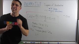 Learning How to Calculate Degrees of Unsaturation [upl. by Nosam]