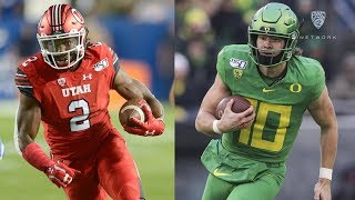 Utah vs Oregon Pac12 Football Championship Game preview [upl. by Ermengarde84]