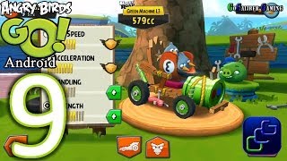 Angry Birds GO Android Walkthrough  Part 9  Rocky Road Track 3 [upl. by Wichman]