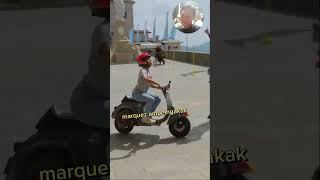 marquez naik vespa shorts vespaklasik [upl. by Akiam59]