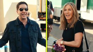 Friends Reunion Jennifer Aniston Forgets David Schwimmer in Super Bowl Ad [upl. by Corvin]