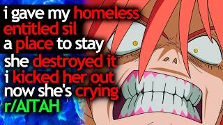 i gave my HOMELESS ENTITLED SIL a place to stay and she DESTROYED it KICKED out now shes CRYING [upl. by Naimerej]