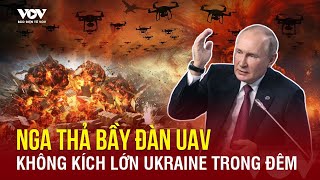 🔴TIN TỪ THỰC ĐỊA Dấu hiệu leo thang  Nga phóng đi bầy đàn UAV dồn dập tập kích Ukraine đến choáng [upl. by Barn582]