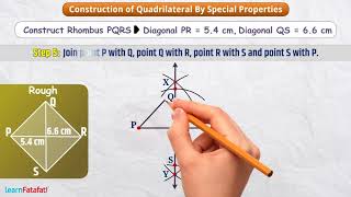 Practical Geometry Class 8 Maths  Construction of Quadrilateral [upl. by Janyte]