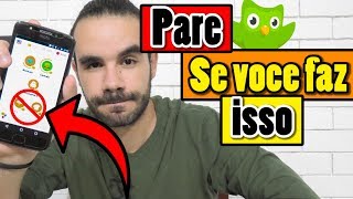 VOCÊ ESTÁ FAZENDO DUOLINGO ERRADO [upl. by Filide]