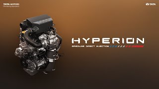 Tata CURVV  Introducing Hyperion Gasoline Direct Injection Engine [upl. by Lonier]