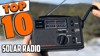 Best Solar Radio In 2024  Top 10 Solar Radios Review [upl. by Aztinaj]