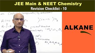 Hydrocarbons  Alkane  Revision Checklist 10 for JEE amp NEET Chemistry [upl. by Norbel]