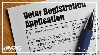 NC primary voter registration deadline [upl. by Nilhtac]