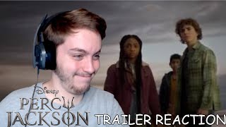 Disney Plus Percy Jackson and The Olympians 2023 Teaser Trailer Reaction [upl. by Maisel]