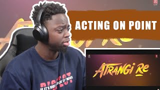 Atrangi Re  Official Trailer REACTION [upl. by Ahsennod]