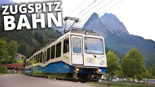 die Bayrische Zugspitzbahn  eine kleine Doku über die Zahnradbahn [upl. by Veron808]