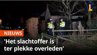 Dode door ongeval met vuurwerk in Neeritter  1Limburg [upl. by Einnoj]