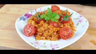 TomatenRisotto  Cremig  Vegan [upl. by Adnaluoy868]