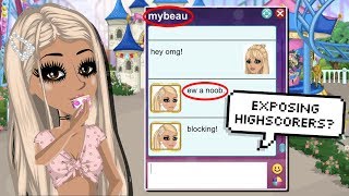 MESSAGING 100 HIGHSCORERS ON MSP I GOT BLOCKED [upl. by Lenuahs938]