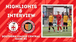 HIGHLIGHTS amp INTERVIEW  Redditch United vs Stamford [upl. by Ydderf268]