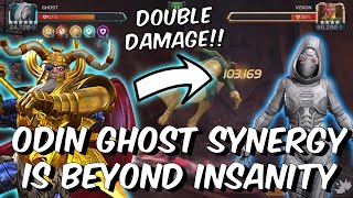 Odin Ghost Synergy is BEYOND INSANITY  DOUBLE DAMAGE ON THE GOD  Marvel Contest of Champions [upl. by Kaufmann722]