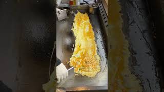 Amazing Skill Egg Rolled Omelette master shortsvideo [upl. by Oiruam212]