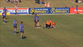 West Tigers Mackay vs Moranbah Miners Grand Final Match 2018 [upl. by Eceinert]