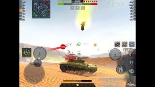 60fps  World of Tanks Blitz T49A Compilation  Missile Missile and Missile [upl. by Oer]