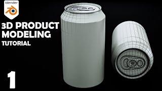 Blender Tutorial Make Your First 3D Product Animation  Modeling  Part 1 [upl. by Ahsa231]