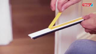 tesamoll® Door to Floor Brush Standard  seal gaps and save energy [upl. by Aguste281]