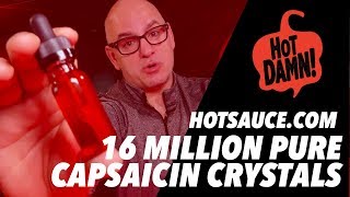 Pure Capsaicin Crystals  16 Milion Scoville [upl. by Meir91]