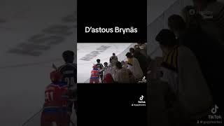 Brynäs back D’astous tackling mot Timrå hockeyhits brynäs timrå shl hockey [upl. by Skvorak]