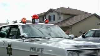 2012 Vintage Police Car Parade amp ShowRiponCA [upl. by Mccullough]