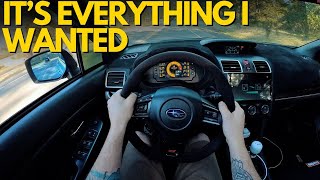 Finally Enjoying the EG33 Subaru WRX STI POV Drive [upl. by Kassity124]