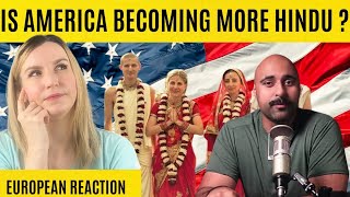 Is America Becoming More HINDU  Reaction shamsharmashow [upl. by Elon100]