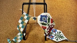 HOW TO Bead Loom Beading step by step tutorial for beginners [upl. by Fulvi664]