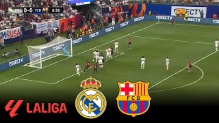 🔴LIVE  Real Madrid vs Barcelona  La Liga 202425  Barcelona Match Today  Full Match Today [upl. by Einuj]