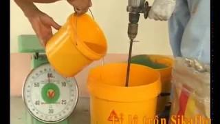 Sơn Epoxy Tự San Bằng Cho Nền Bê Tông Sàn Công Nghiệp [upl. by Ailemaj]