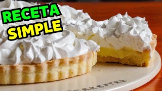 🔰 Lemon Pie sin TACC receta de masa  crema de limón receta fácil sin gluten [upl. by Nie641]