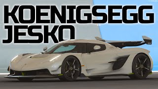 Koenigsegg Jesko  Goliath Race  Forza Horizon 5  Steering Wheel Gameplay [upl. by Grissel]