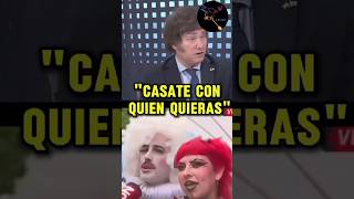 CASATE CON QUIEN QUIERAS ES UN CONTRATO ENTRE PARTES YO NO ME METO argentina casta milei [upl. by Naltiac]