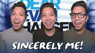 Sincerely Me  Dear Evan Hansen MUSICAL COVER w Lyrics on Captions [upl. by Jonathon]