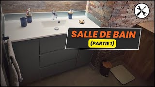 Faire sa salle de bain partie 1 [upl. by Atinuhs]