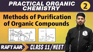 Practical Organic Chemistry 02  Method of Purification of Organic Compounds  Class 11NEET [upl. by Nnylf487]