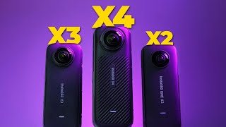 Insta360 X4 vs X3 vs X2 Which ONE to buy [upl. by Kata]