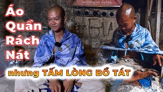 Thanh niên tập tu áo quần rách tả tơi muốn hiến mạng sống để cứu người [upl. by Akenahc764]