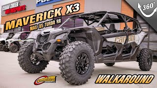 2024 CanAm® Maverick X3 MAX DS Turbo RR Catalyst Gray Walkaround [upl. by Meg]